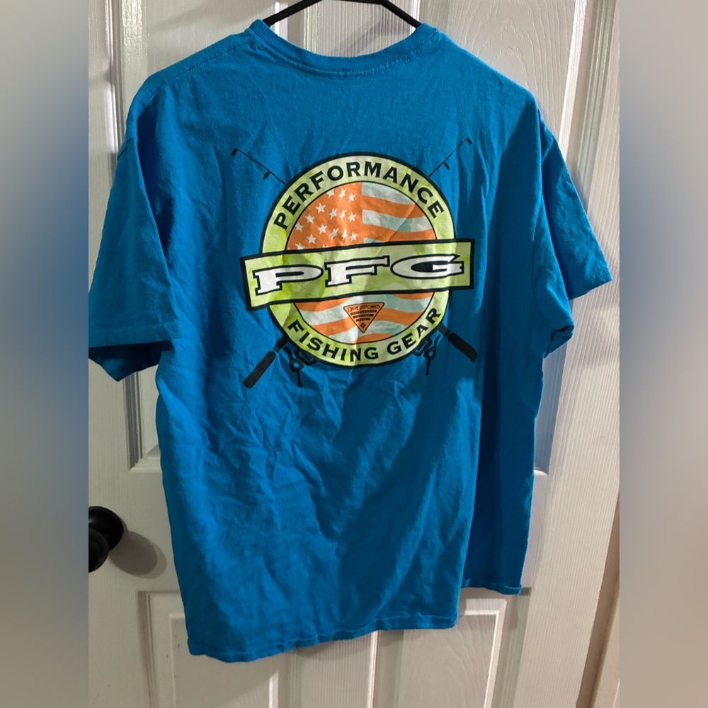 Men’s Large Columbia Performance Fishing Gear Shirt